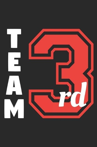 Back to School Notebook 'Team Third Grade' - Back To School Gift for Her and Him - 3rd Grade Writing Journal