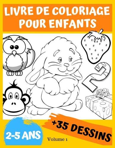 Livre de coloriage pour enfants 2-5 ans
