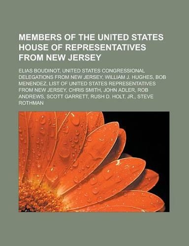 Members of the United States House of Representatives from New Jersey