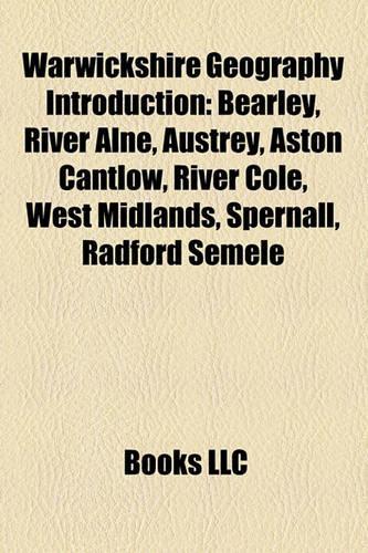 Warwickshire Geography Introduction