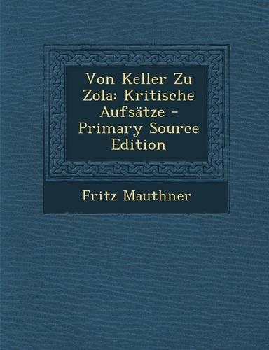 Von Keller Zu Zola