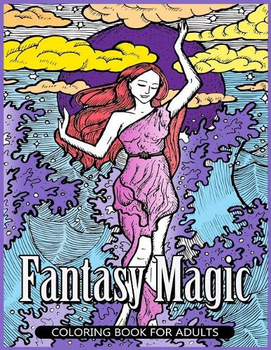 Fantasy Magic Coloring Book for Adults
