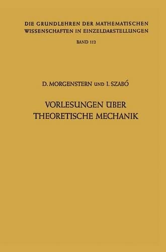 Vorlesungen Uber Theoretische Mechanik