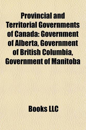 Provincial and Territorial Governments of Canada