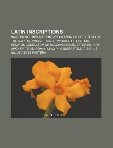 Latin Inscriptions