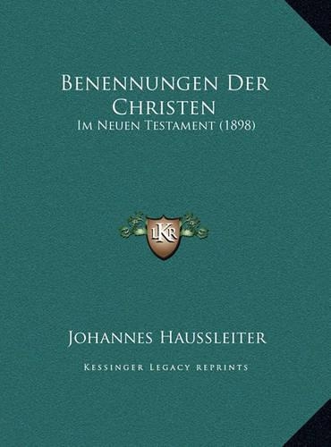 Benennungen Der Christen