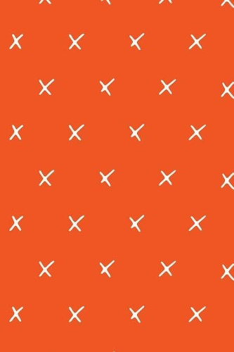 Chic Pattern 300 Pages Notebook 3: Orange: 6 x 9 300 Pages Notebook: Notebook Journal: Notebook Lined(7 Chic Pattern Series 3)