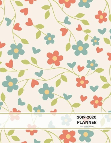 2019-2020 Planner Weekly and Monthly 8.5 X 11