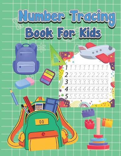 Number Tracing Book For Kids