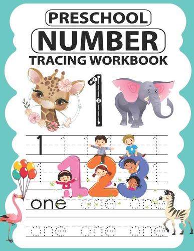 Preschool Number Tracing Workbook