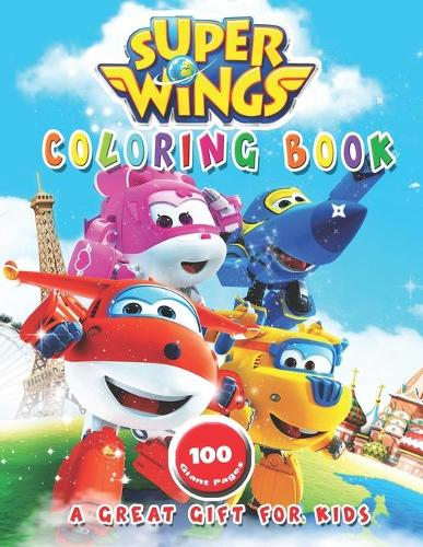 Super Wings Coloring Book