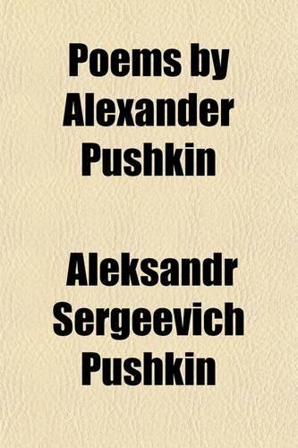 Poems by Alexander Pushkin