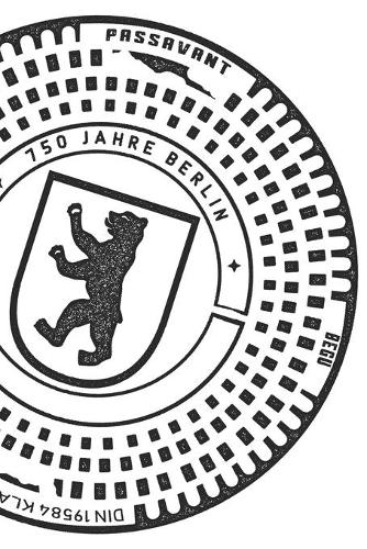 Berlin Gullideckel: 6x9 Zoll A5 Souvenir Notizbuch Comic Book - Storyboard - Gulli Gully Gullydeckel Kanaldeckel