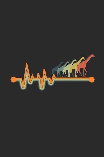 Giraffe Retro: Giraffes Notebook, Blank Lined (6 x 9 - 120 pages) Animal Themed Notebook for Daily Journal, Diary, and Gift