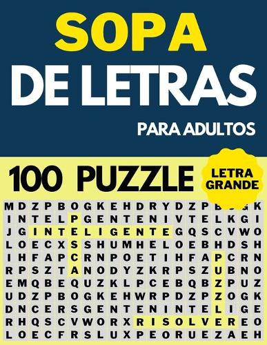 Sopa De Letras Para Adultos Letra Grande