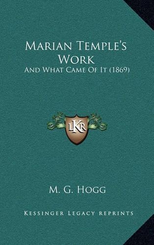 Marian Temple's Work