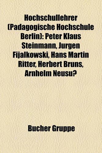 Hochschullehrer (Padagogische Hochschule Berlin)