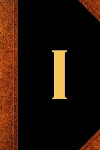 Monogram I Personalized 2019 Weekly Planner Monogram I Vintage Style 134 Pages