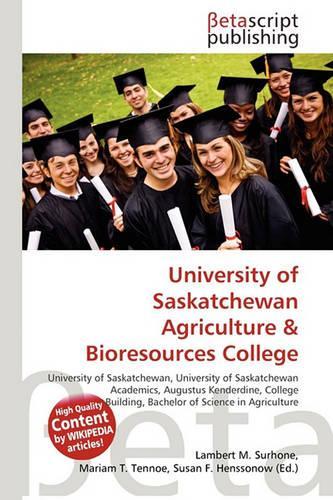 University of Saskatchewan Agriculture & Bioresources College