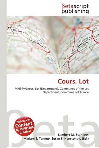 Cours, Lot: (English)