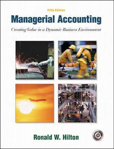 Managerial Accounting