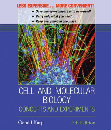 Cell and Molecular Biology 7E Binder Ready Version