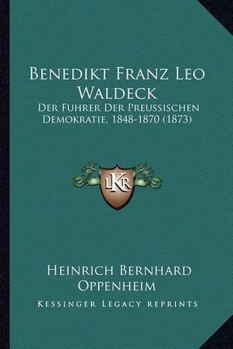 Benedikt Franz Leo Waldeck