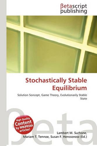 Stochastically Stable Equilibrium