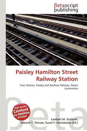 Paisley Hamilton Street Railway Station