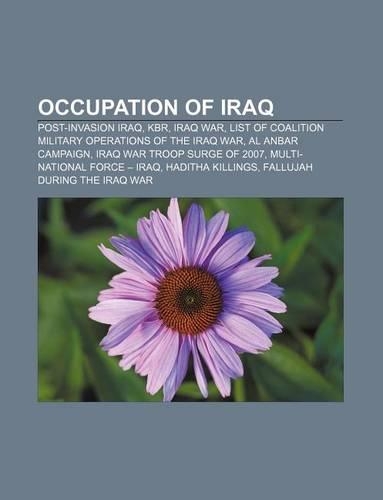 Occupation of Iraq