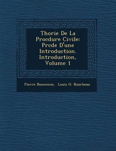 Th�orie De La Proc�dure Civile