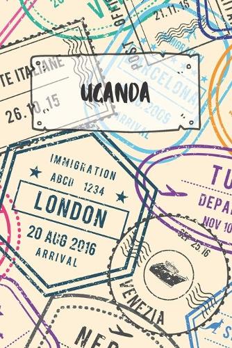 Uganda: Ruled Travel Diary Notebook or Journey Journal - Lined Trip Pocketbook for Men and Women with Lines