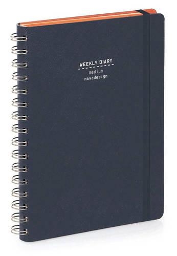 Nava 2016 Diary Weekly Medium Black