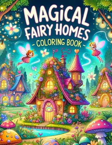 Magical Fairy Homes Coloring Book