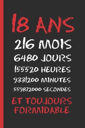 18 ANS Et Toujours Formidable
