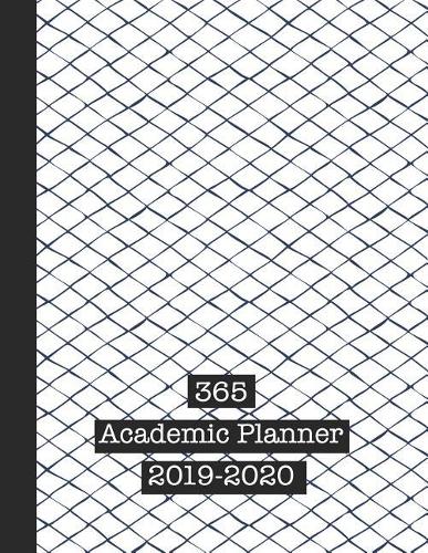 365 Academic Planner 2019-2020: Large Page Per Week View School or College Planner Diary for All Your Organisational Needs - Soccer Goal Print Design