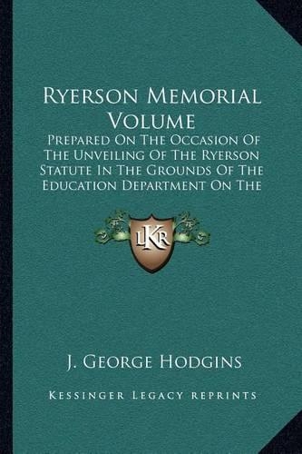 Ryerson Memorial Volume