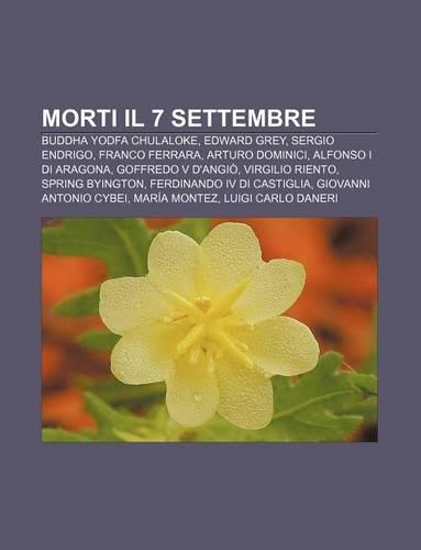 Morti Il 7 Settembre