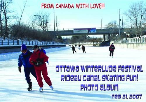 Ottawa Winterlude Festival - Rideau Canal Skateway Fun! Feb 21, 2007 Photo Album (English eBook C8)