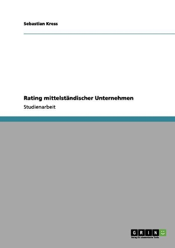 Rating mittelständischer Unternehmen
