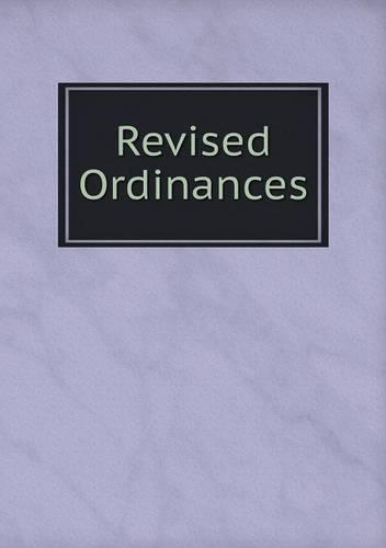 Revised Ordinances