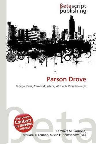 Parson Drove: (English)