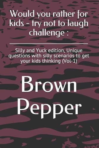 Would you rather for kids - try not to laugh challenge