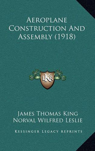 Aeroplane Construction And Assembly (1918)