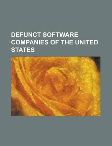 Defunct Software Companies of the United States