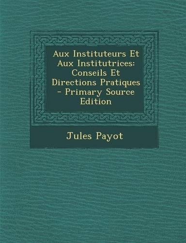 Aux Instituteurs Et Aux Institutrices