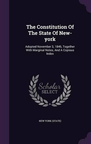 The Constitution of the State of New-York