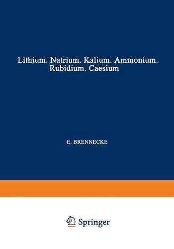 Elemente der Ersten Hauptgruppe