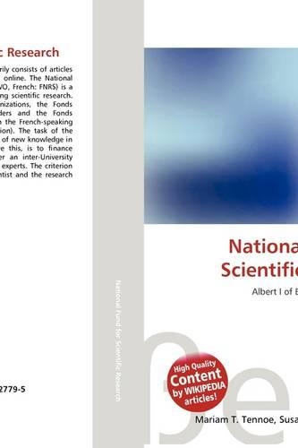 National Fund for Scientific Research: (English)