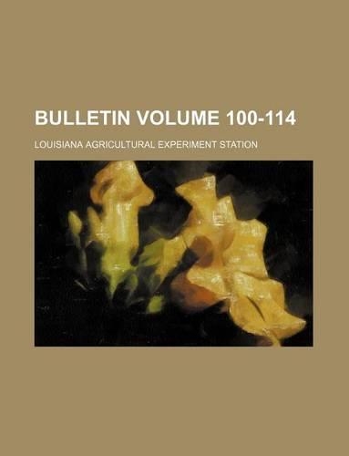 Bulletin Volume 100-114